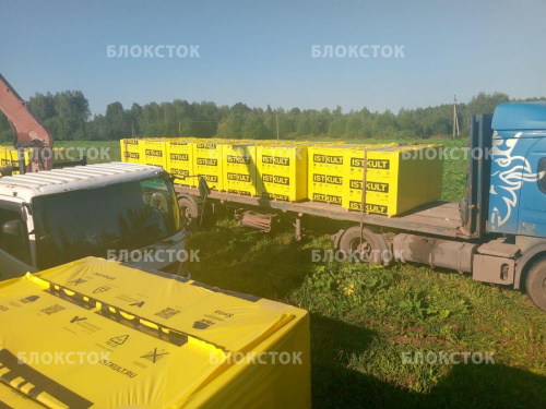 Пеноблоки Istkult D500 625х250х400 стеновые