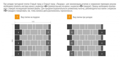 Тротуарная плитка Браер Старый город Ландхаус Колор микс Прайд 60
